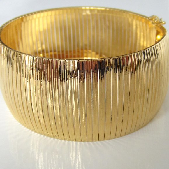 Bronzoro Omega Bracelet 18K Gold Plated - Picture 3 of 14